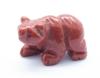 photo of hand carved goldstone bear