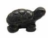 photo of hand carved blackstone black stone turtle