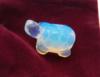 photo of hand carved opalite turtle