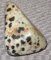 tumbled dalmation jasper stone from Mexico for crystal healing, medicine bags, other metaphysical uses