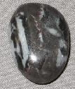 Tumbled Zebra marble jasper from Milford, Beaver County, Utah and used for crystal healing and jewelry