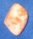 Tumbled sunstone from India, for opening chakras and crystal healing