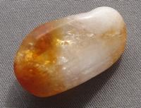 photo of tumbled stone CITRINE from Brazil