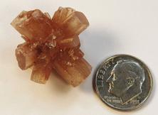 Aragonite Star Cluster from Morocco, radiating crystals, metaphysical blends energies of all five elements