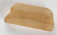 Photo of natural citrine crystal from Madagascar