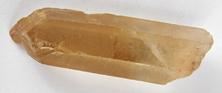 Photo of natural citrine crystal from Madagascar