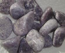 lepidolite brazil tumbled healing stones