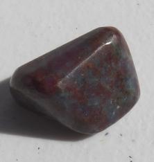 Tumbled rock ruby in kyanite from tanzania