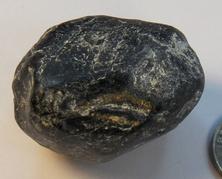 Apache Tear, Obsidian, Volcanic Glass, Globe Arizona, Metaphysical grounding stone. shields against negativity