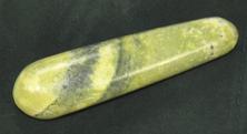 Serpentine from Peru, massage wand, physical therapy, natural stone