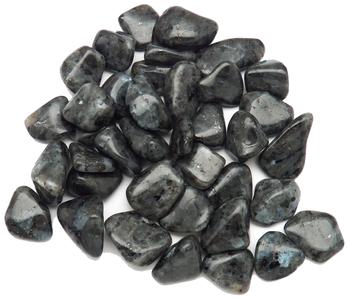 photo of norwegian moonstone larvikite tumbled stones www.myrockhound.com fundamental rockhound