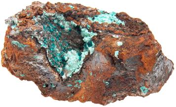 photo of rosasite balls, hemimorphite crystal mineral specimen from la ojuela mine, mina de la ojuela, mapimi, durango, mexico
