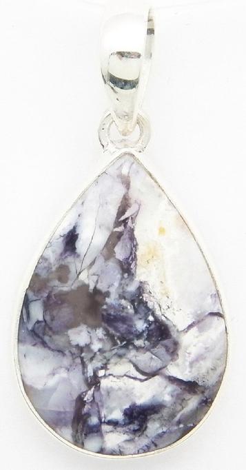 photo of opalized fluorite / tiffany stone pendant from utah