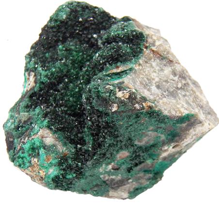 photo of malachite crystal mineral specimen from Democratic Republic of Congo