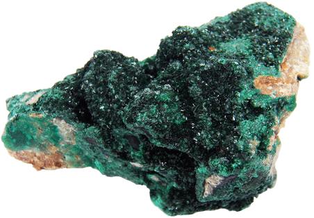 photo of malachite crystal mineral specimen from Democratic Republic of Congo