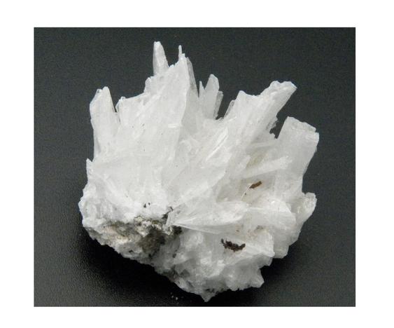 photo of white celestite rare ohio mine closed