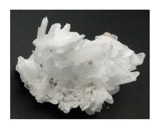 photo of white celestite rare ohio mine closed