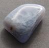 tumbled blue lace agate for calming, for crystal healing, for medicine bags